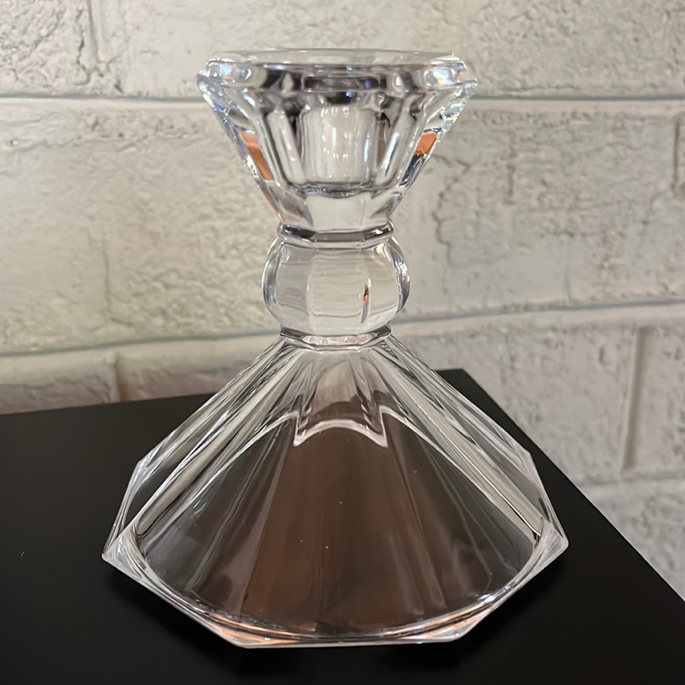 Glass Candle Holder